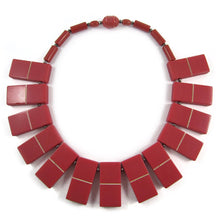 Load image into Gallery viewer, Vintage Galalith Statement Necklace