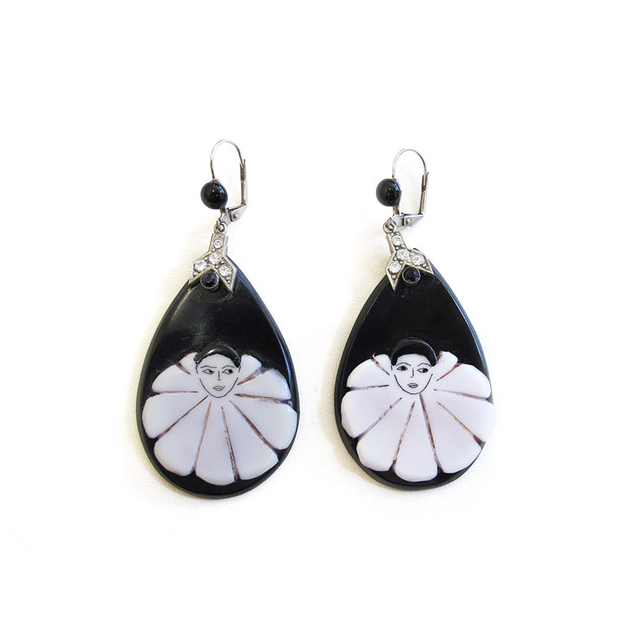 Vintage Pierrot Earrings