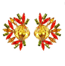 Load image into Gallery viewer, Harlequin Market Crystal Earrings - Multi