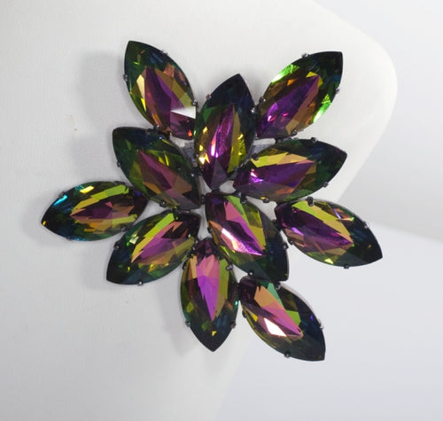 Harlequin Market Brooch