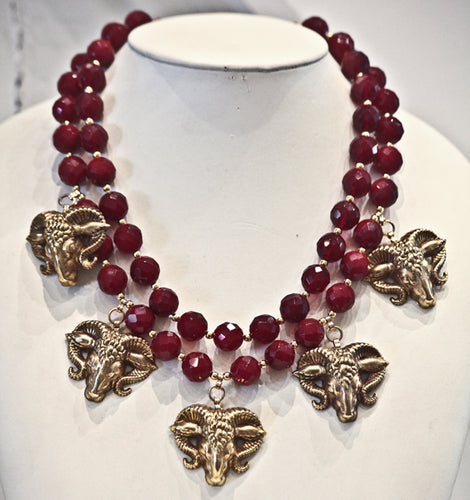 Harlequin Market Necklace