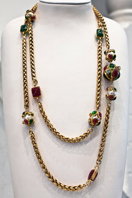 Vintage Gripoix Chanel Necklace