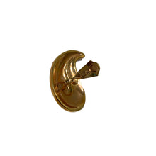 Load image into Gallery viewer, Vintage YSL Salmon and Gold Paisley Earrings (clip-on)