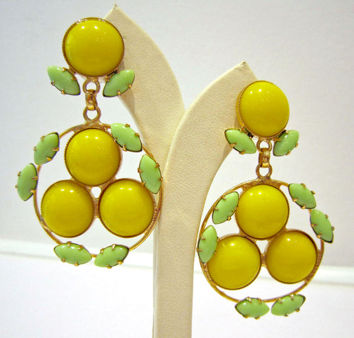 Circular Drop Earrings