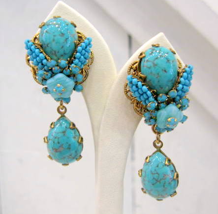 Signed Vintage Stanley Hagler Earrings