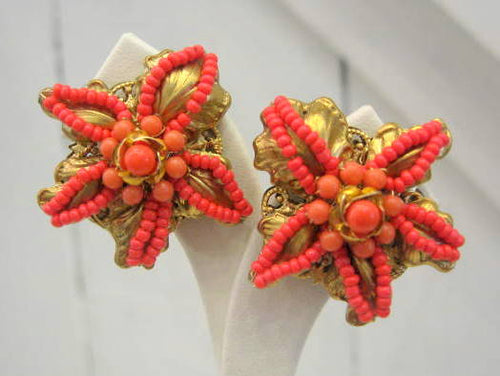 Signed Vintage Stanley Hagler Earrings