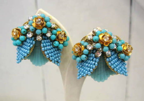 Signed Vintage Stanley Hagler Earrings