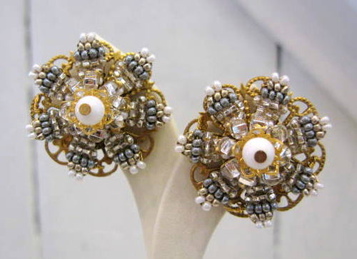 Signed Vintage Stanley Hagler Earrings