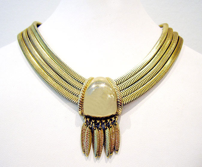 Triple Strand Neckpiece