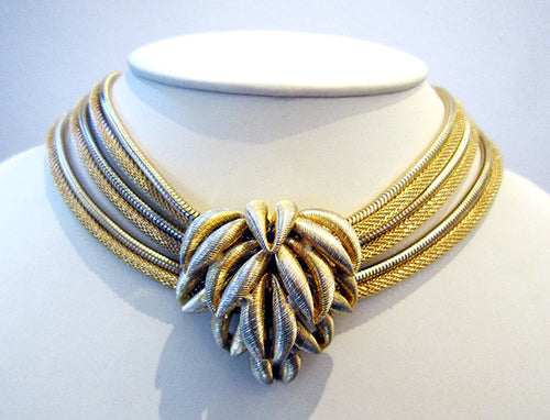 Vintage Multi Strand Neckpiece