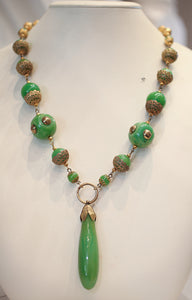 Vintage 1930's Galalith Necklace