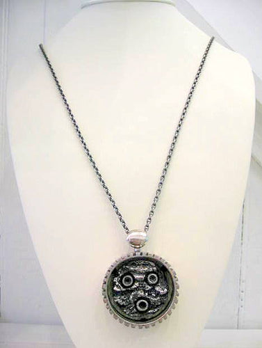 Vintage Canadian Sterling Silver Pendant Necklace