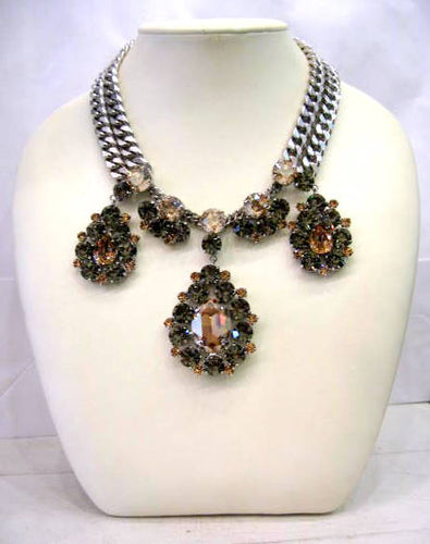 Harlequin Market Crystal Necklace