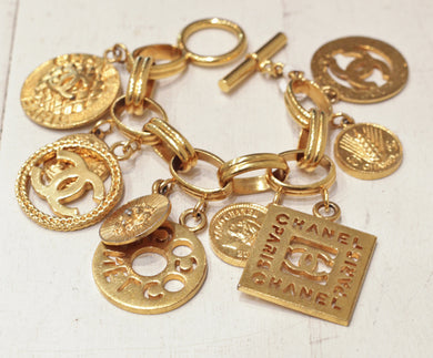 Vintage Chanel Charm Bracelet