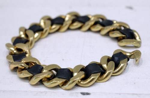 Vintage Chanel Quilted Bracelet