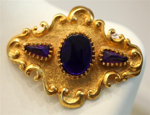Signed Vintage Christian Lacroix Brooch