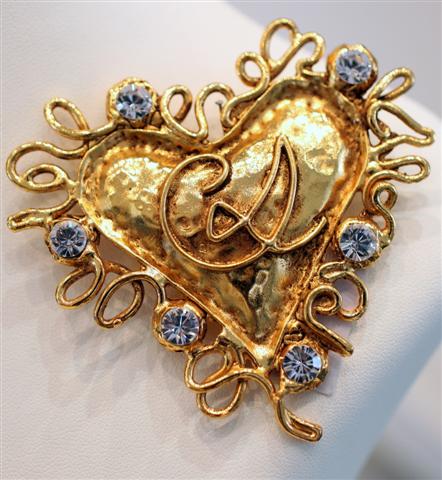 Signed Vintage Christian Lacroix Brooch