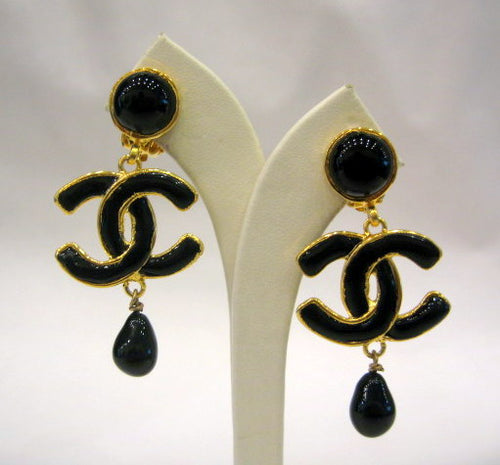 Chanel Pate-de-Verre Earrings - Harlequin Market