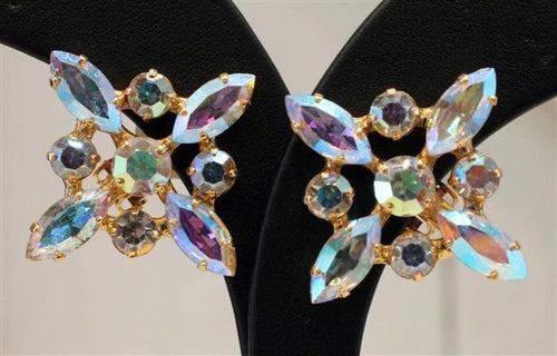 Harlequin Market Crystal Earrings