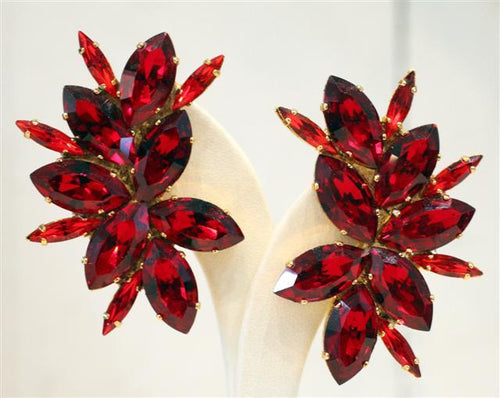 Harlequin Market Crystal Earrings