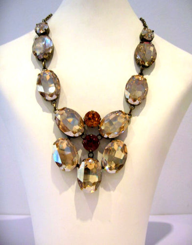 Harlequin Market Large Crystal Neckpiece