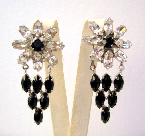 Harlequin Market Crystal Earrings