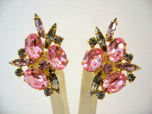 Harlequin Market Crystal Earrings