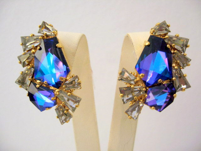 Harlequin Market Crystal Earrings