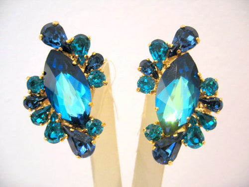 Harlequin Market Crystal Earrings