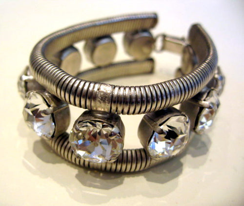 Harlequin Market Crystal Cuff