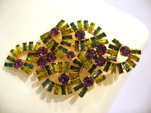 Harlequin Market Brooch