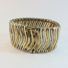 Load image into Gallery viewer, Vintage German Gold &amp; Silver Plated Bracelet