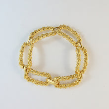 Load image into Gallery viewer, Gold-Plated Mesh Link Bracelet