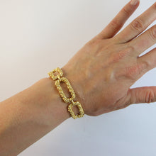 Load image into Gallery viewer, Gold-Plated Mesh Link Bracelet