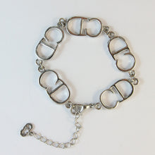 Load image into Gallery viewer, Vintage Silver Christian Dior &#39;CD&#39; Logo Bracelet