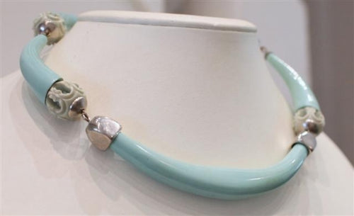 Vintage circa 1930's Galalith Necklace