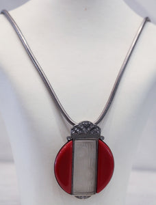 French Art Deco Galalith Necklace