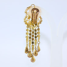 Load image into Gallery viewer, HQM Austrian Chandelier Clear Crystal Earrings (Clip-on)