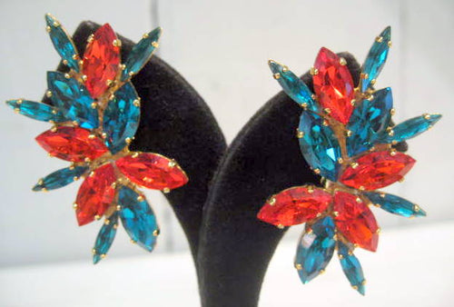Harlequin Market Crystal Earrings