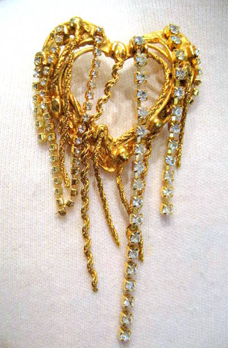 Signed Vintage Christian Lacroix Brooch
