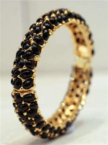 Kenneth Jay Lane Jet Clamper