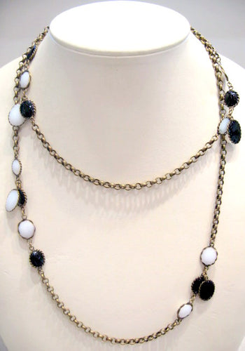 Pate-de-verre Chain Sautoir