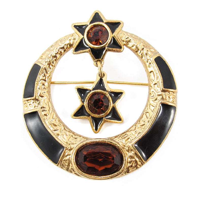 Signed Vintage Christian Lacroix Brooch