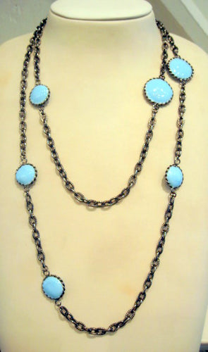 Pate-de-verre Chain Sautoir