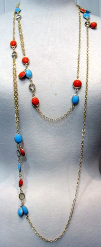 Pate-de-verre Chain Sautoir