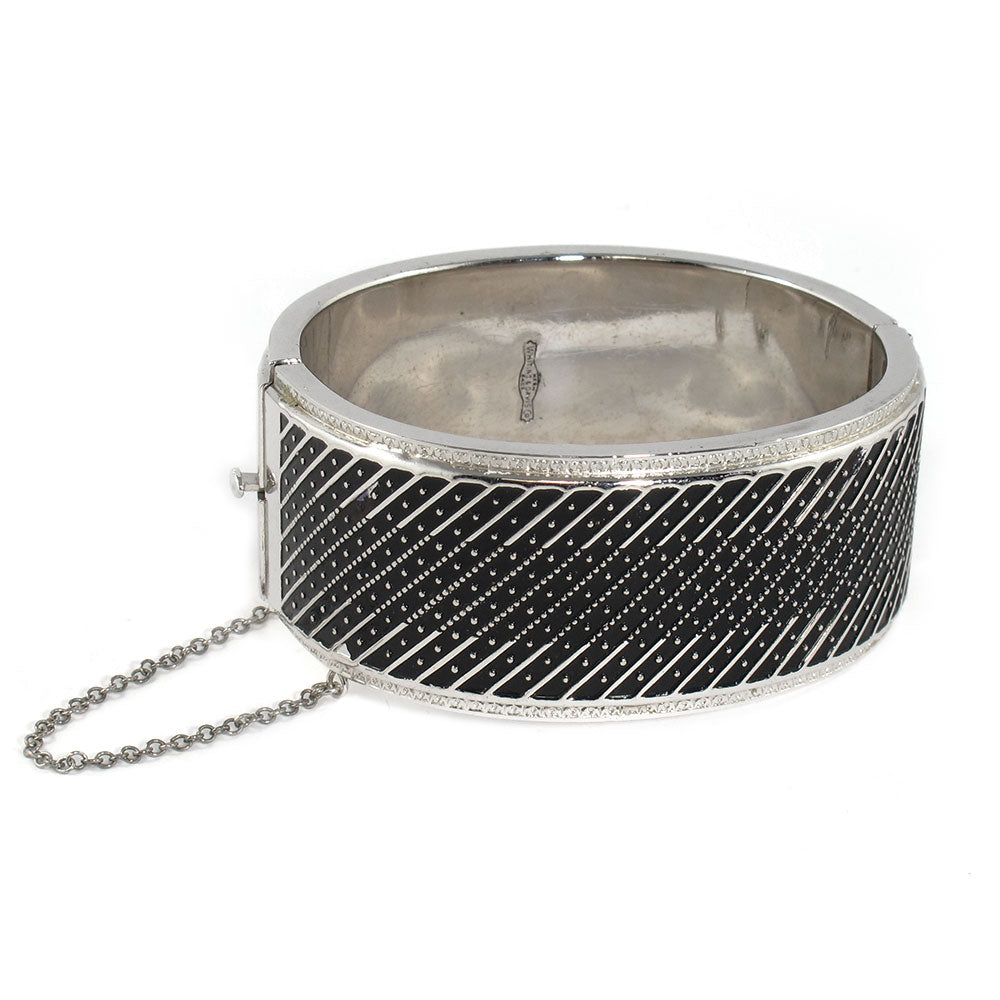 Vintage Signed 'Whiting and Davis' Cuff