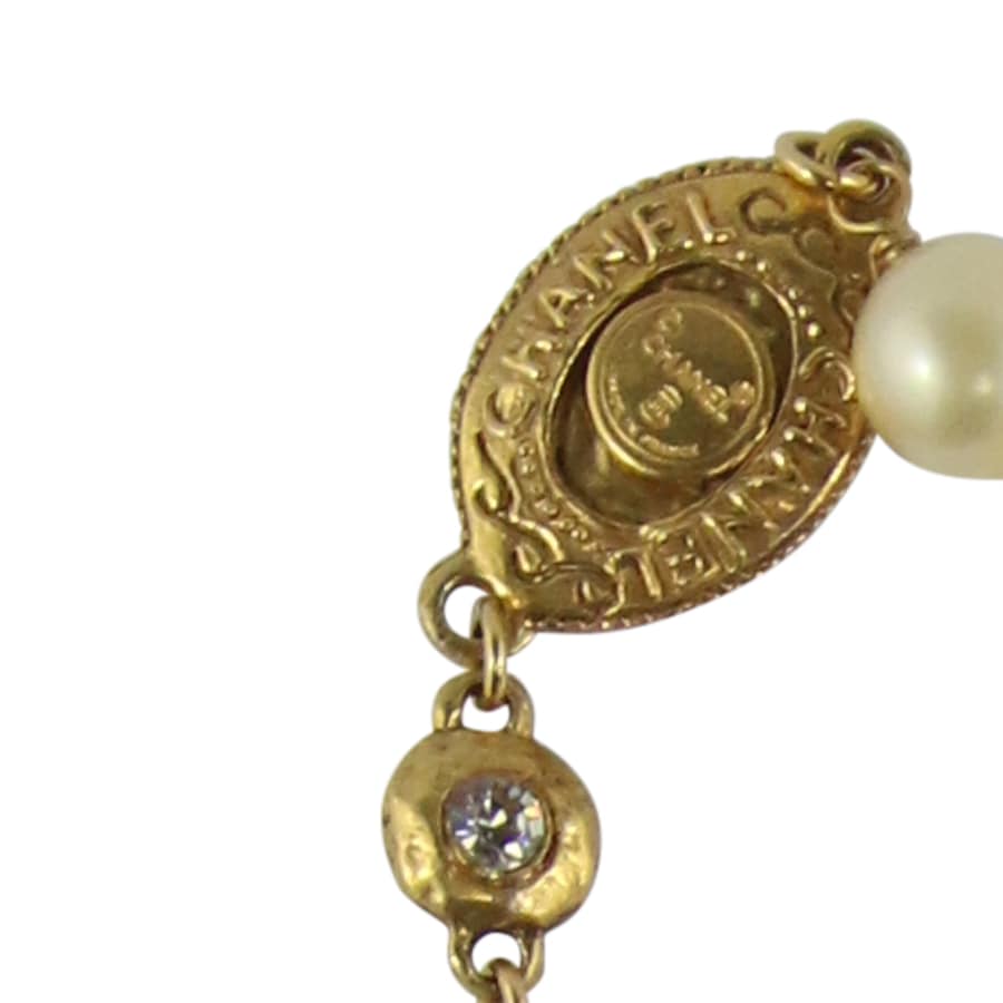 Vintage CC Pearl Heart Necklace – xohanalei