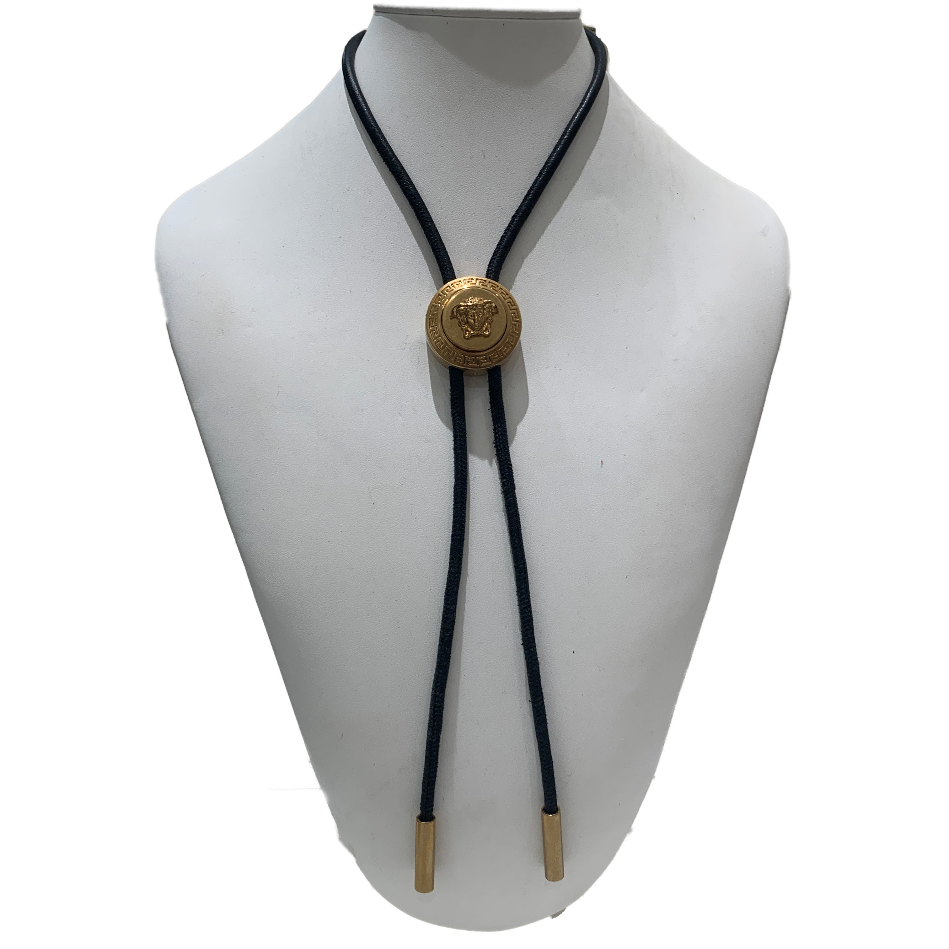 Versace discount bolo necklace