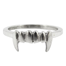 Load image into Gallery viewer, William Griffiths Sterling Silver Fangs Stack Ring