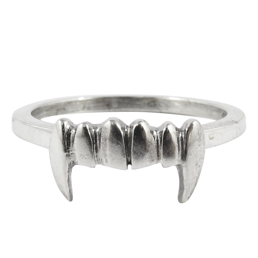 William Griffiths Sterling Silver Fangs Stack Ring
